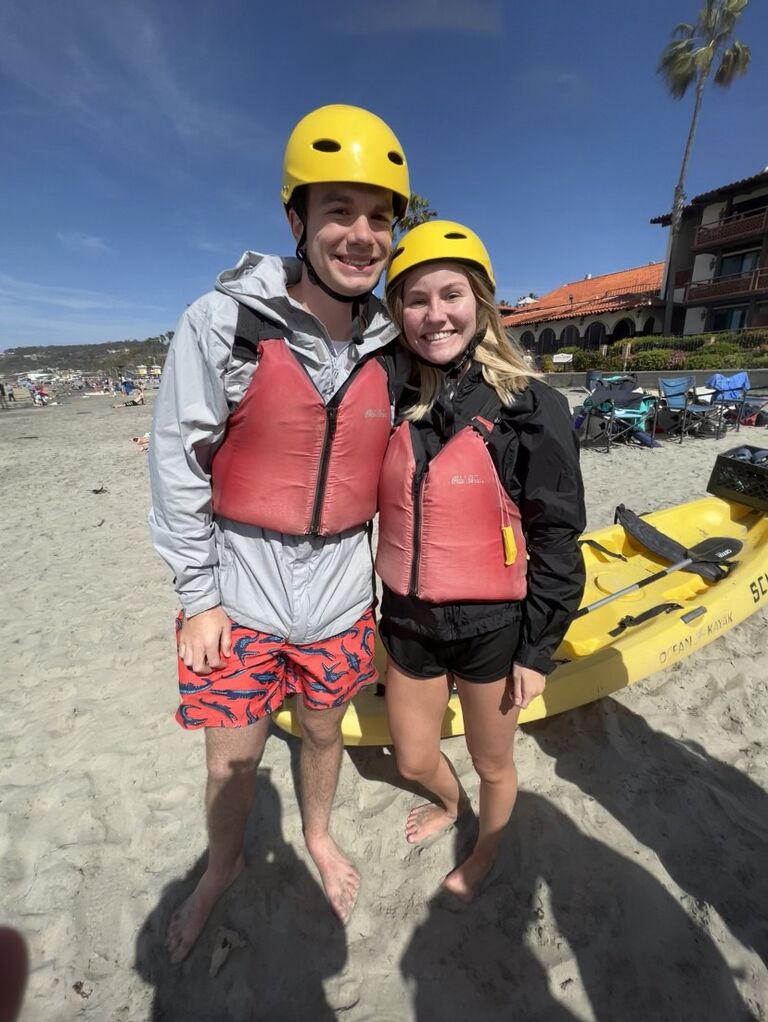 Our first family vacation together to Encinitas, California!