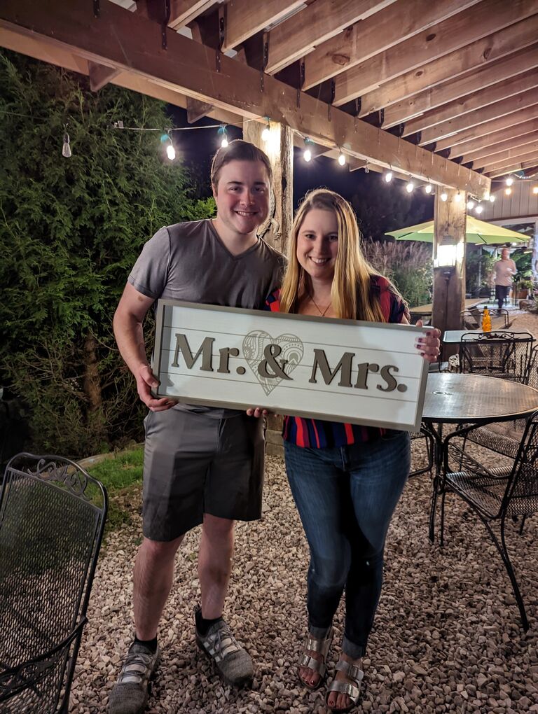 Our friends and family surprised us with an engagement party! 