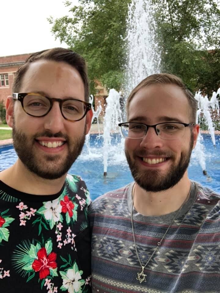 Austin and Jason marked their first anniversary by visiting Gettysburg, Pennsylvania. This was their first trip outside of New York as a couple. 
