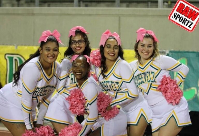 Emily finishes up her Junior year cheering on varsity. 