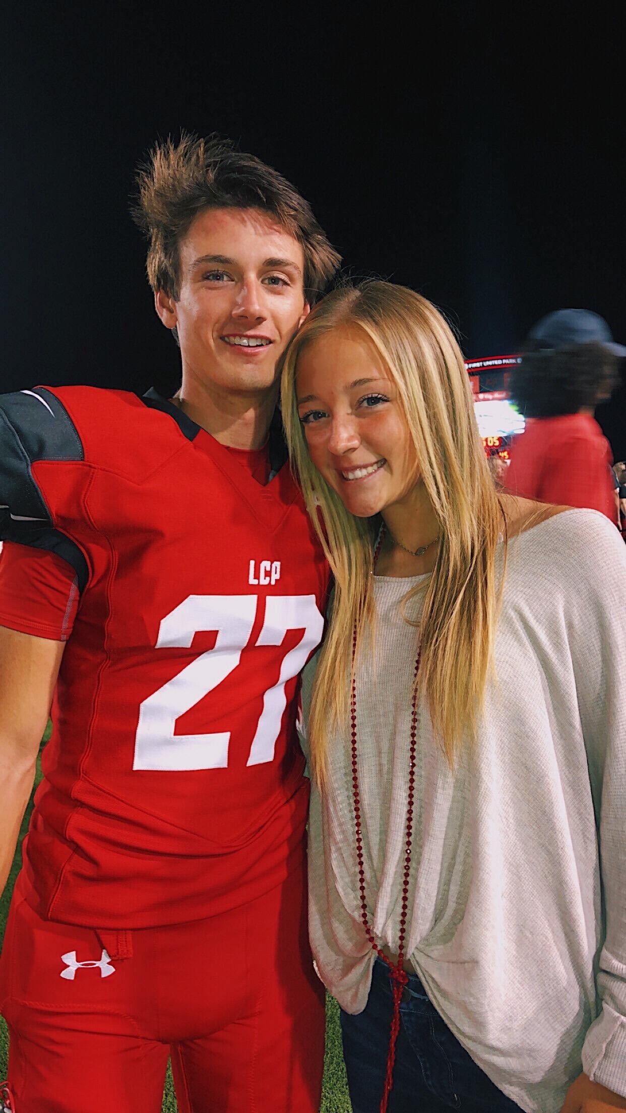 Their last homecoming in high school together