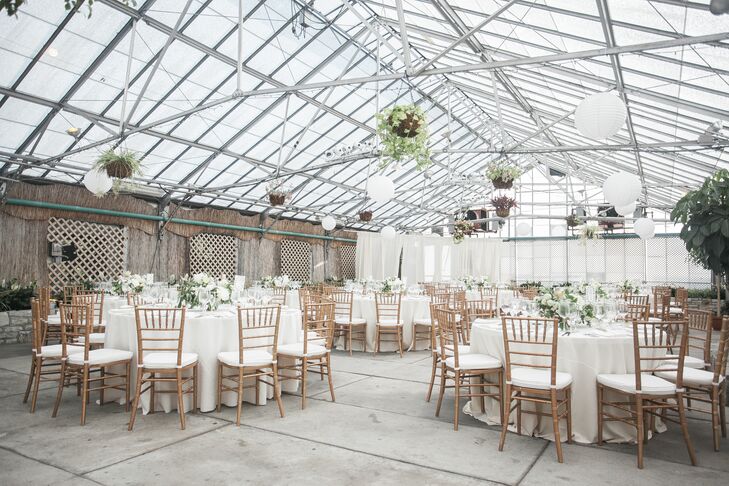 An Elegant, Natural Wedding at Fairmount Park Horticulture Center in ...