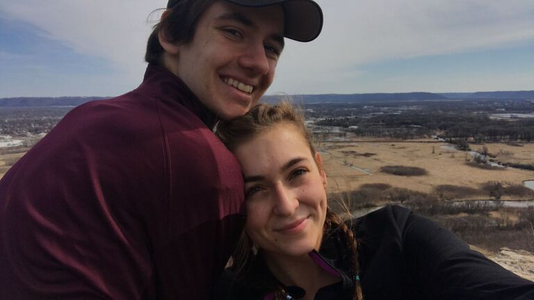 We made sure to get in our visits with Zach at UWL and Enya at Mankato. 