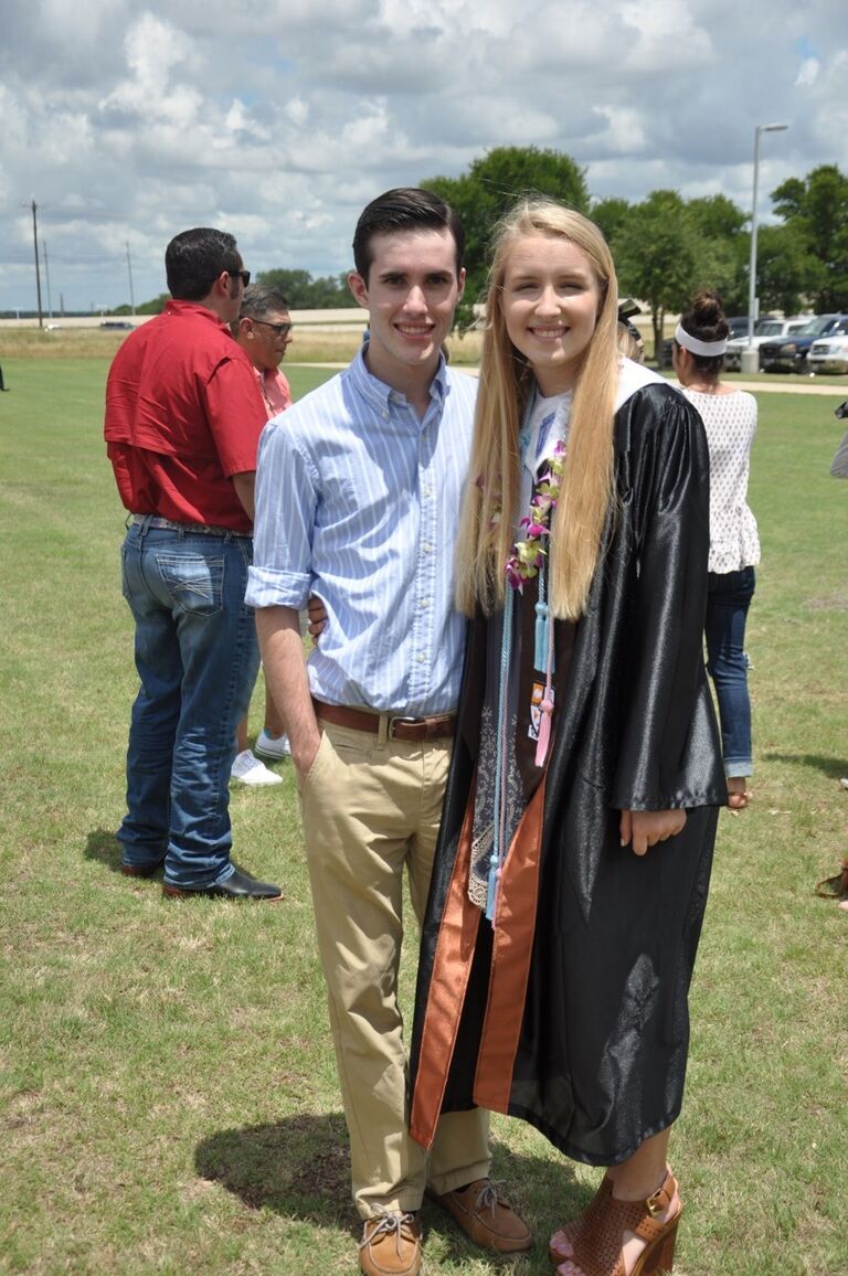 Sarah graduated high school