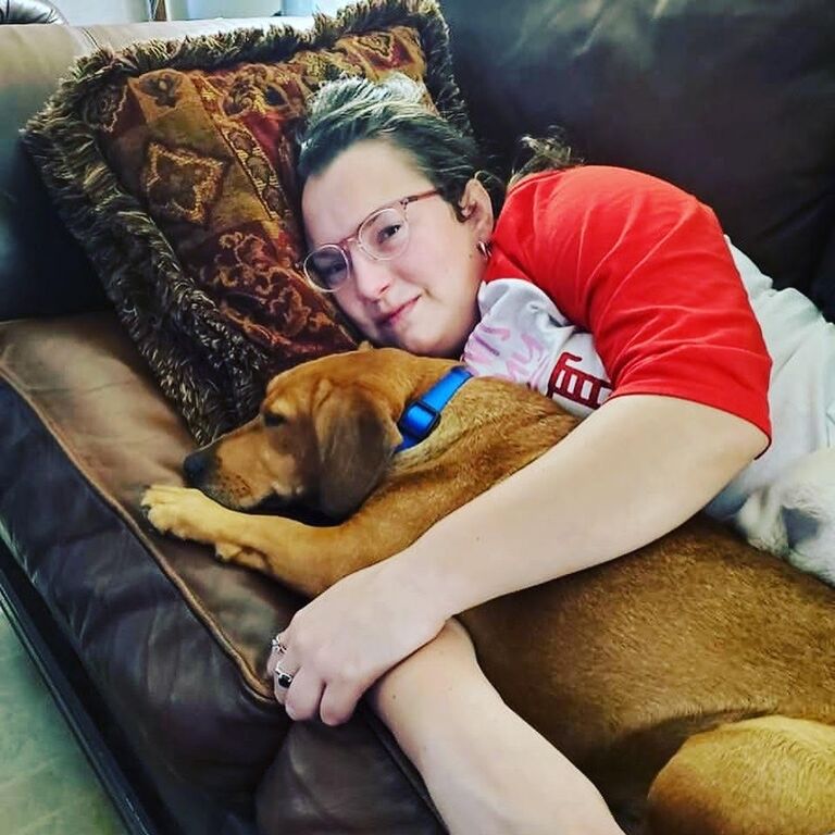 Beagleson is adopted right before the world shuts down! 