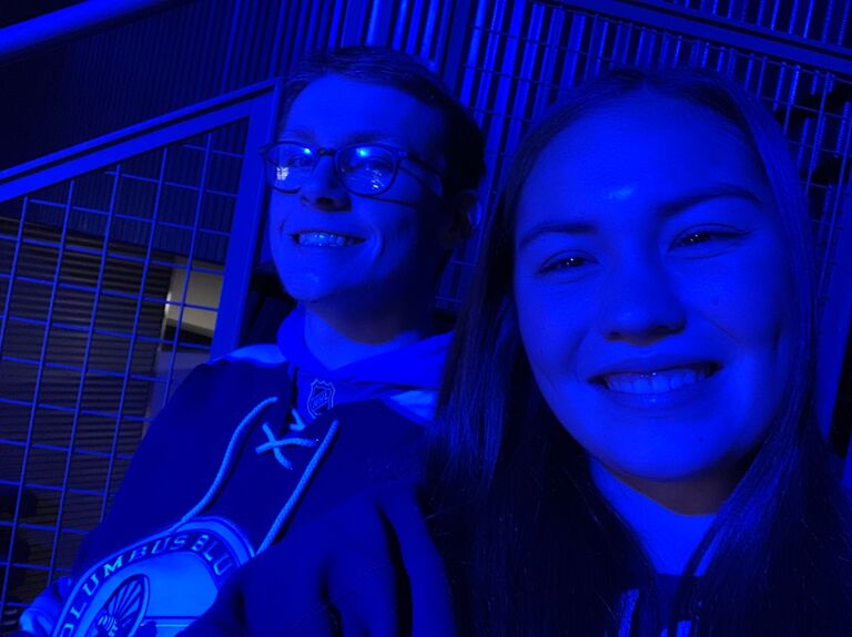 Beginning a new shared love for CBJ Hockey.