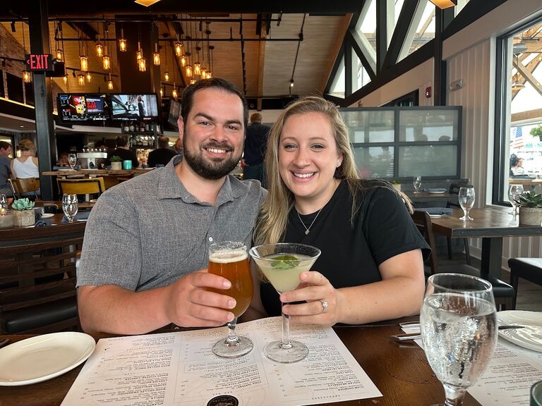 Celebrating one year until the big day!