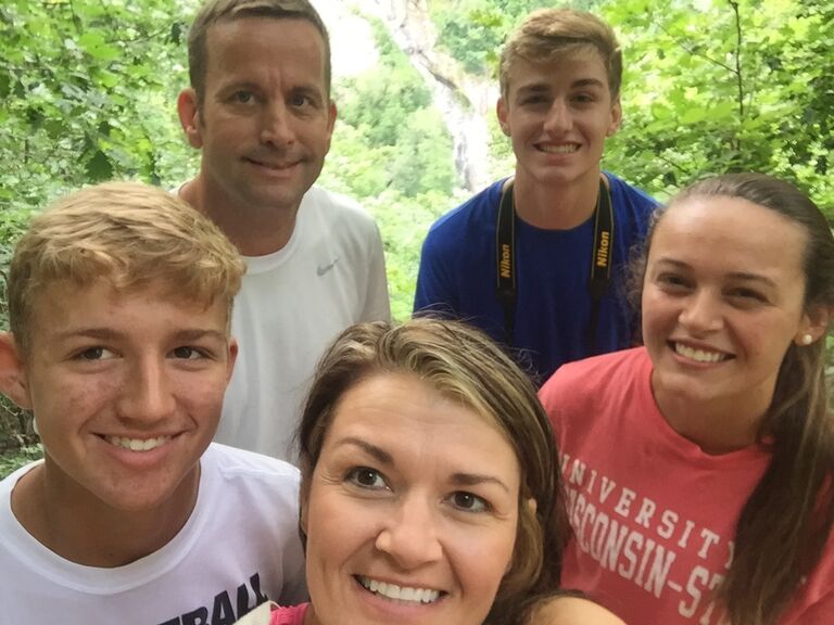 Taryn's first family vacation with the Higinbothams