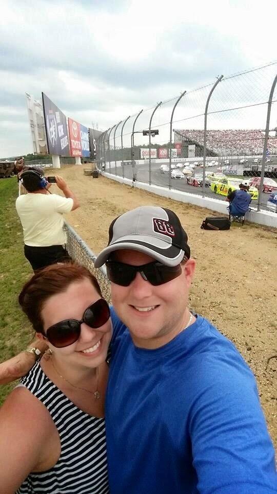 DJ took Megan to her first NASCAR race at Loudon. After watching cars drive in circles for hours in the sweltering heat, Megan made one thing clear: never again.