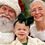 Santa Jim and Mrs Claus. - Footer