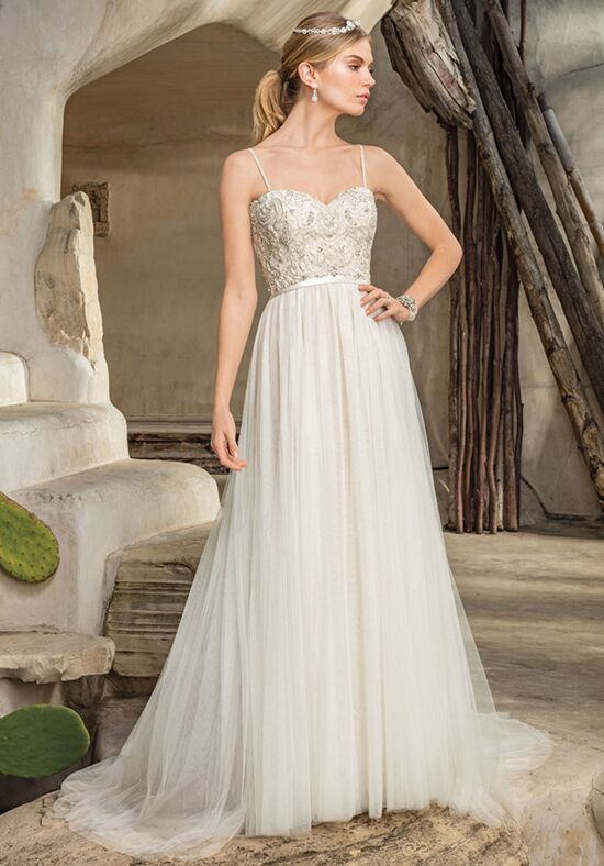 tulle sheath wedding dresses