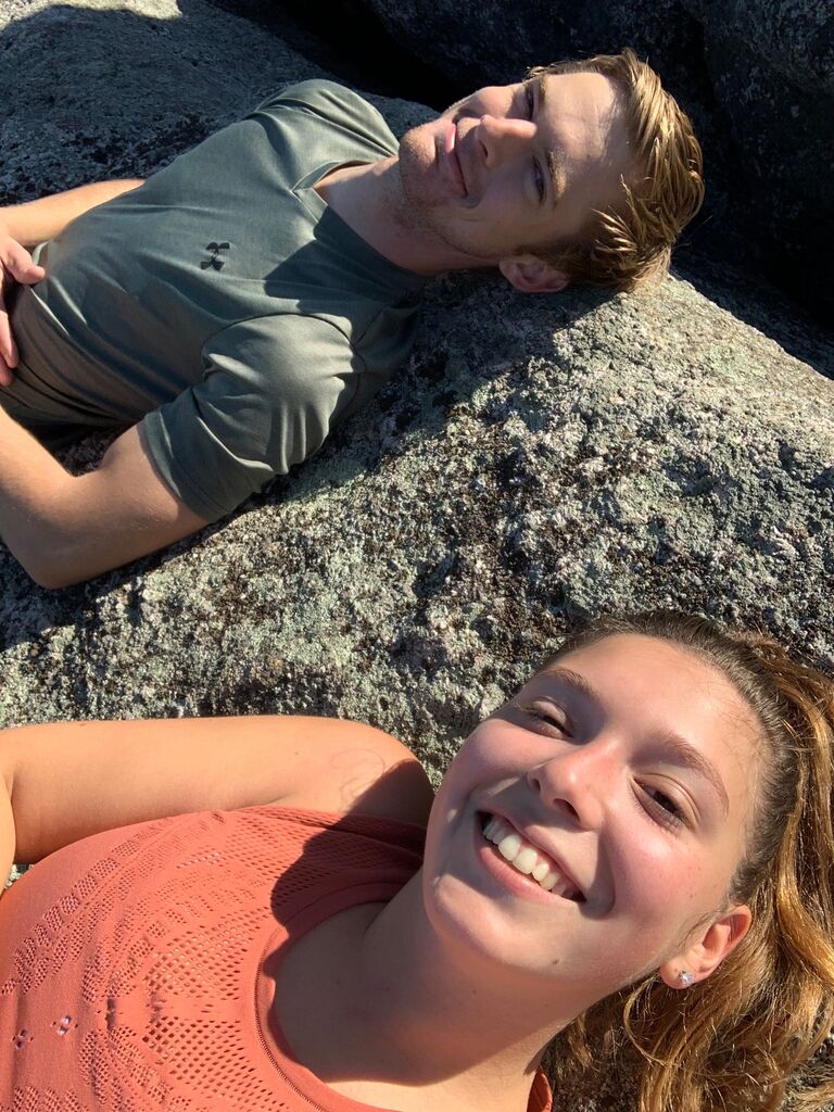 Connor asked Chloe out after they hiked Old Rag together