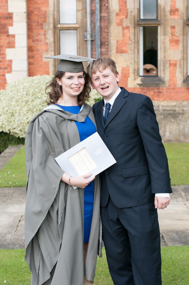 Cat graduates from York, marking the end of our long-distance relationship.