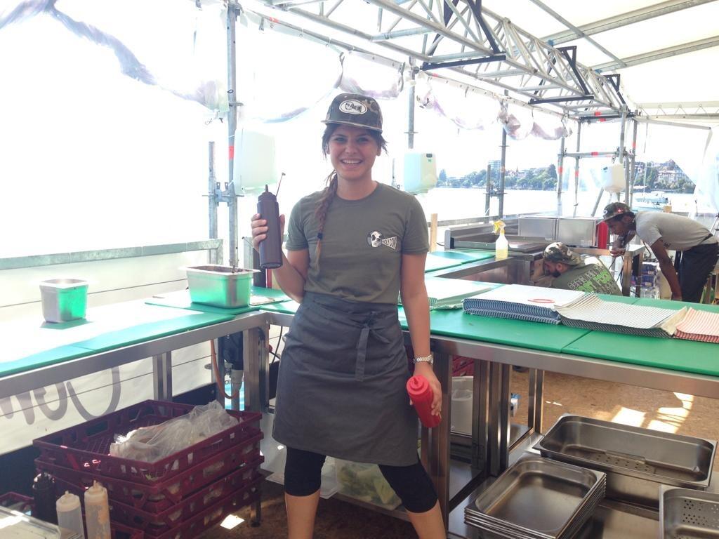 Ready to work at Montreux Jazz, I wonder who I will meet? 