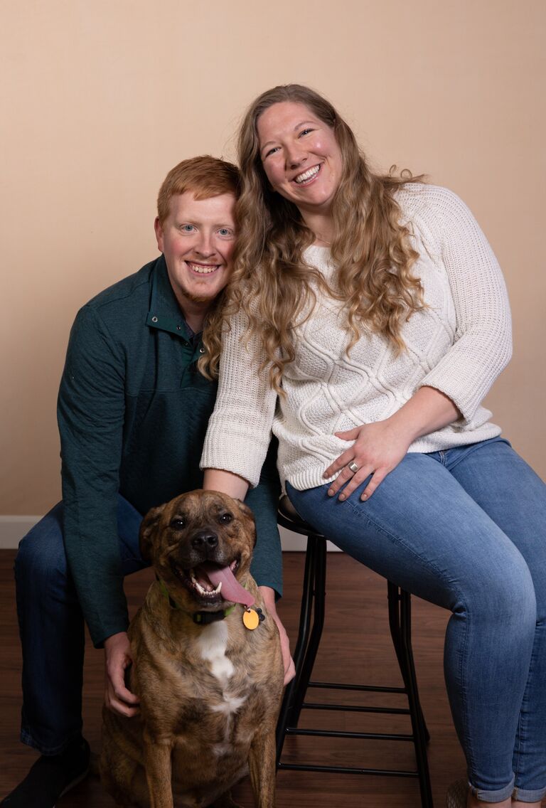 Fun little family photo session. Who's smile is bigger?