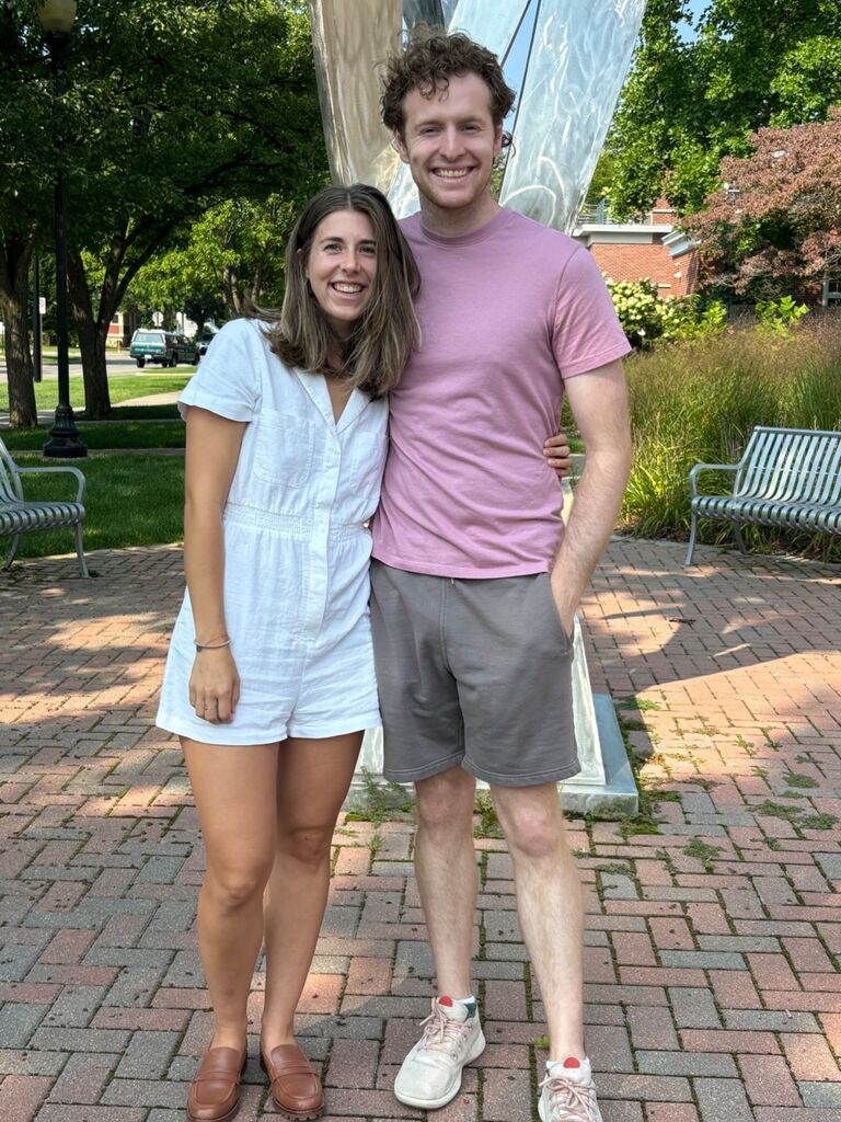 We started our final year of seminary together!