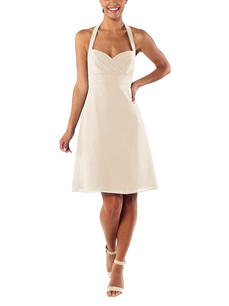 white bride bachelorette dresses