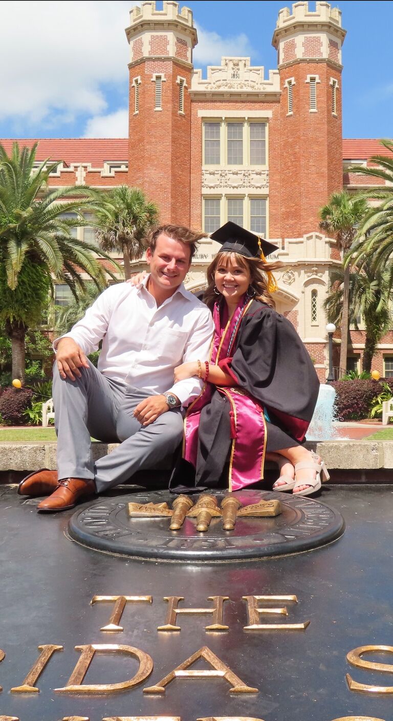 This was Zach and Alyssa's first official road trip to no other than Tallahassee, Florida! Due to the pandemic, Alyssa couldn't walk the stage for her Bachelor's degree until a year later in May 2021. This was a special moment for Alyssa to show Zach where she lived right before the two met. Go Seminoles! 