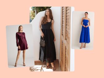 Three rehearsal dinner dresses for guests