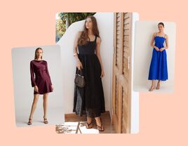 Three rehearsal dinner dresses for guests