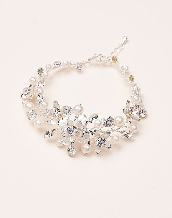 Dareth Colburn Petite Pearl & Floral Bracelet (4881) Wedding Jewelry ...