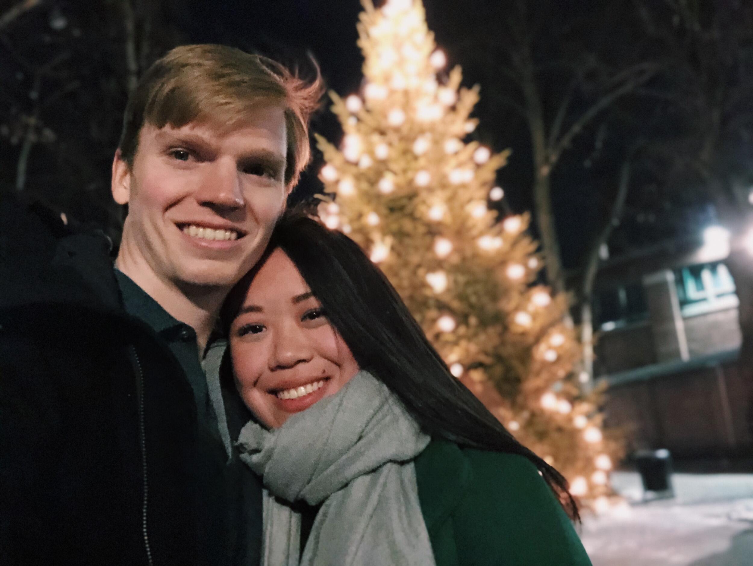 Our First Anniversary, dinner at Pomodoro in the North End. 
