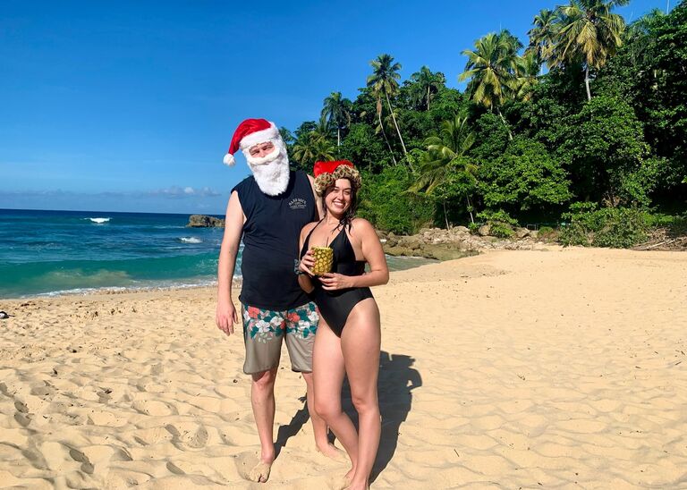 Jack and Megan's first vacation outside of the US!