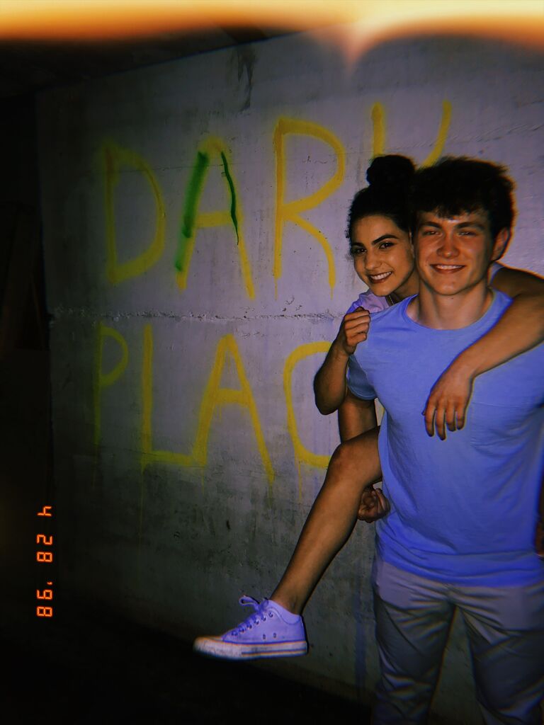 The night we became official! We went to this cutey house to hang out with some friends. It felt so magical as we danced under the string lights outside, surrounded by people but as cheesy as it sounds, we were in our own world.