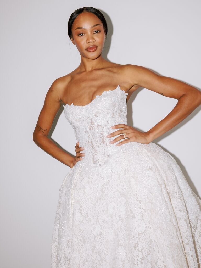See New Pnina Tornai Wedding Dresses: Photos & Details