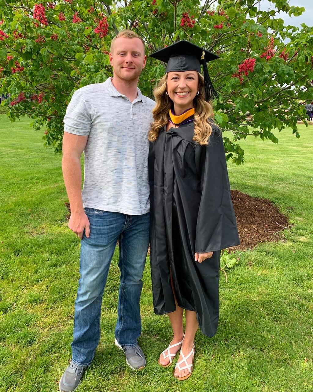 Lexi finally wrapped up her collegiate journey at Western Illinois University.