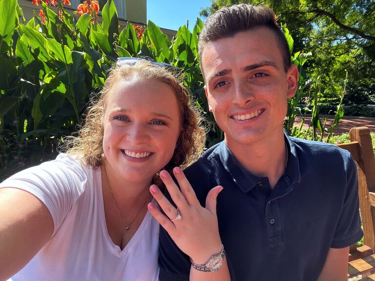 WE'RE ENGAGED!