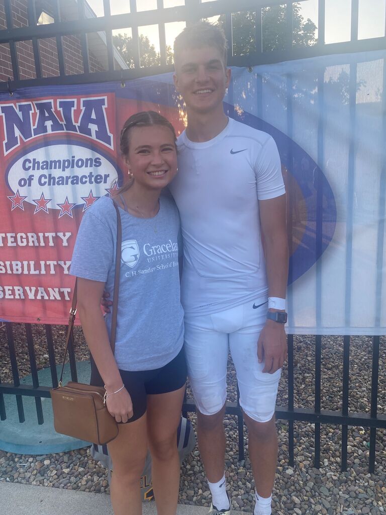 Second year. of long distance and football games!