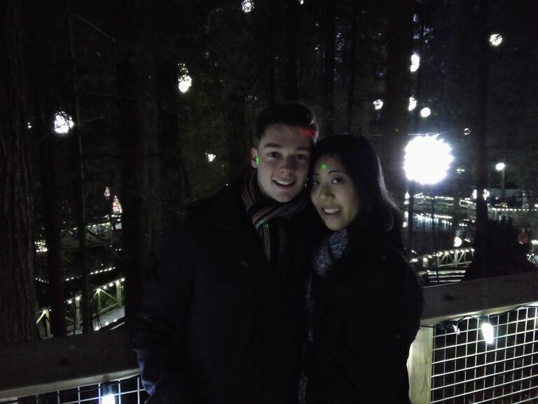 Our first trip together was during a conference in British Columbia. We realized we were compatible travel buddies!