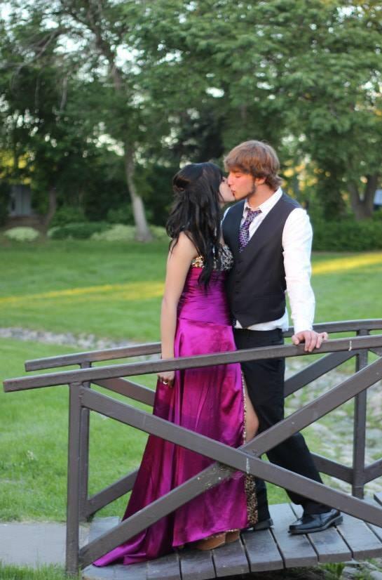 Carter escorted Christen to her grade 12 graduation, and by then their love was undeniable. To celebrate their one-year anniversary (and the big day), Carter gifted her a promise ring — the sweetest symbol of the future they both secretly knew was coming.