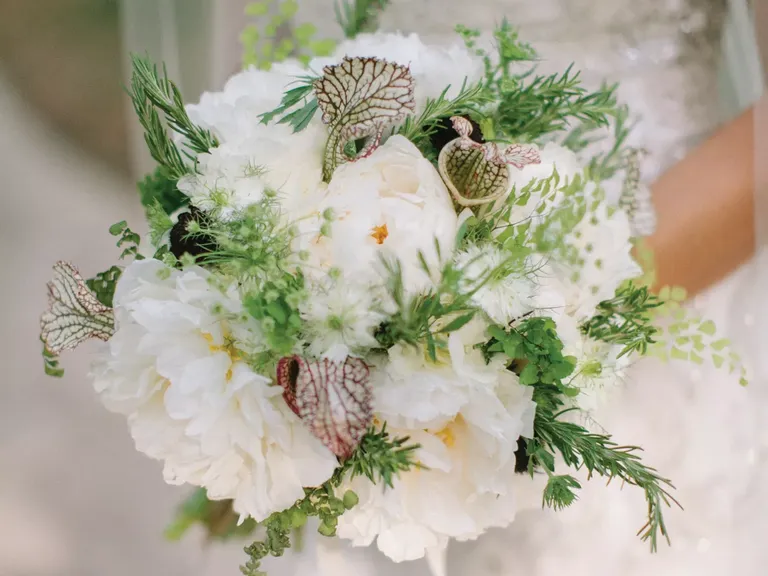All-Natural White Wildflower Bouquet