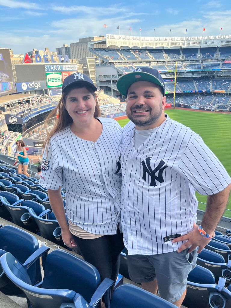 First Yankees game together