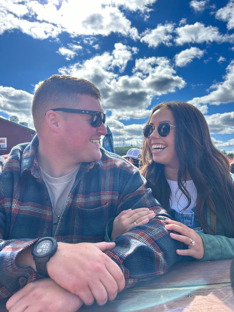 They've spent the last few weeks celebrating with friends and family, and are already elbow-deep in planning! They can't wait to celebrate their special day with you. <3