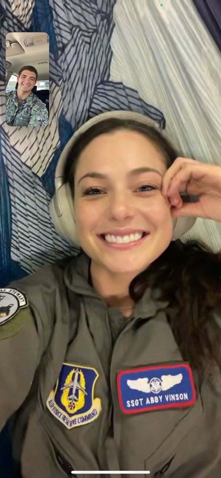 A lot of facetime & mil trips.