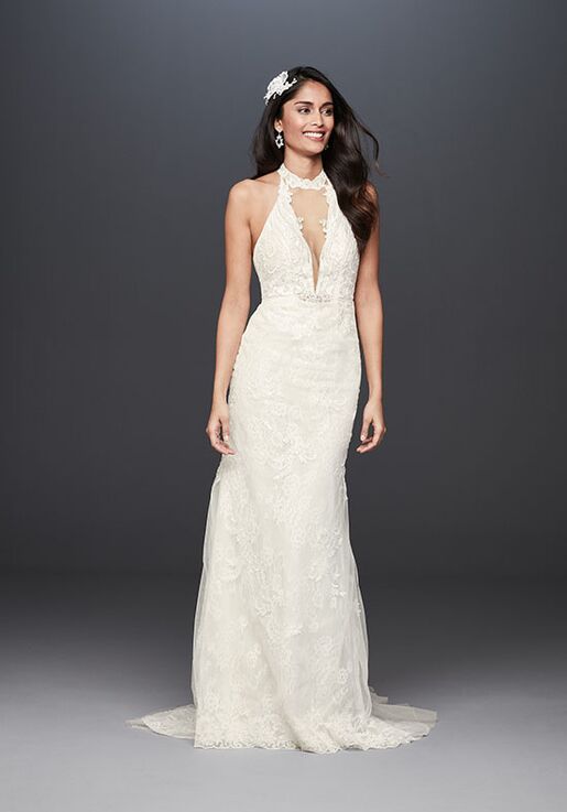 David's Bridal Galina Signature Style SWG825 Wedding Dress | The Knot