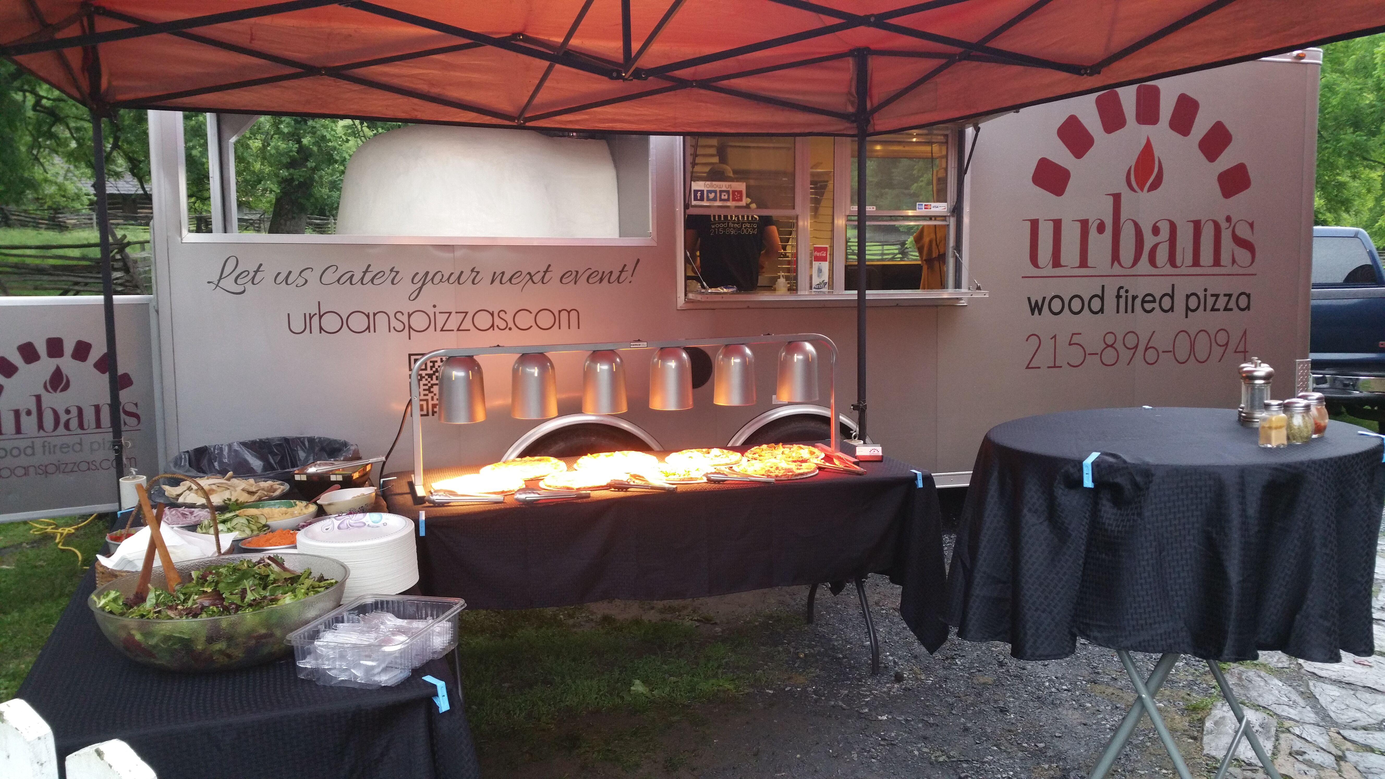 Urbans Wood Fired Pizza Catering Caterers Lederach Pa