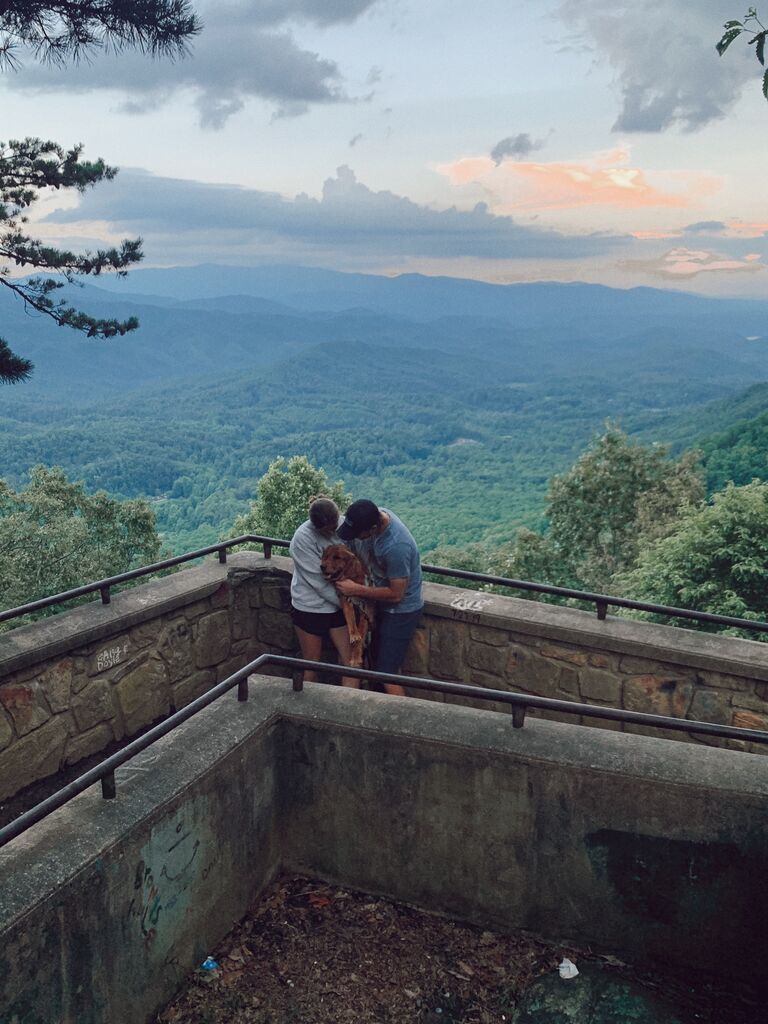 The first picture of Dan and Sam in their new home in Tennessee!