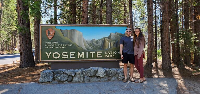 Arrived in Yosemite CA