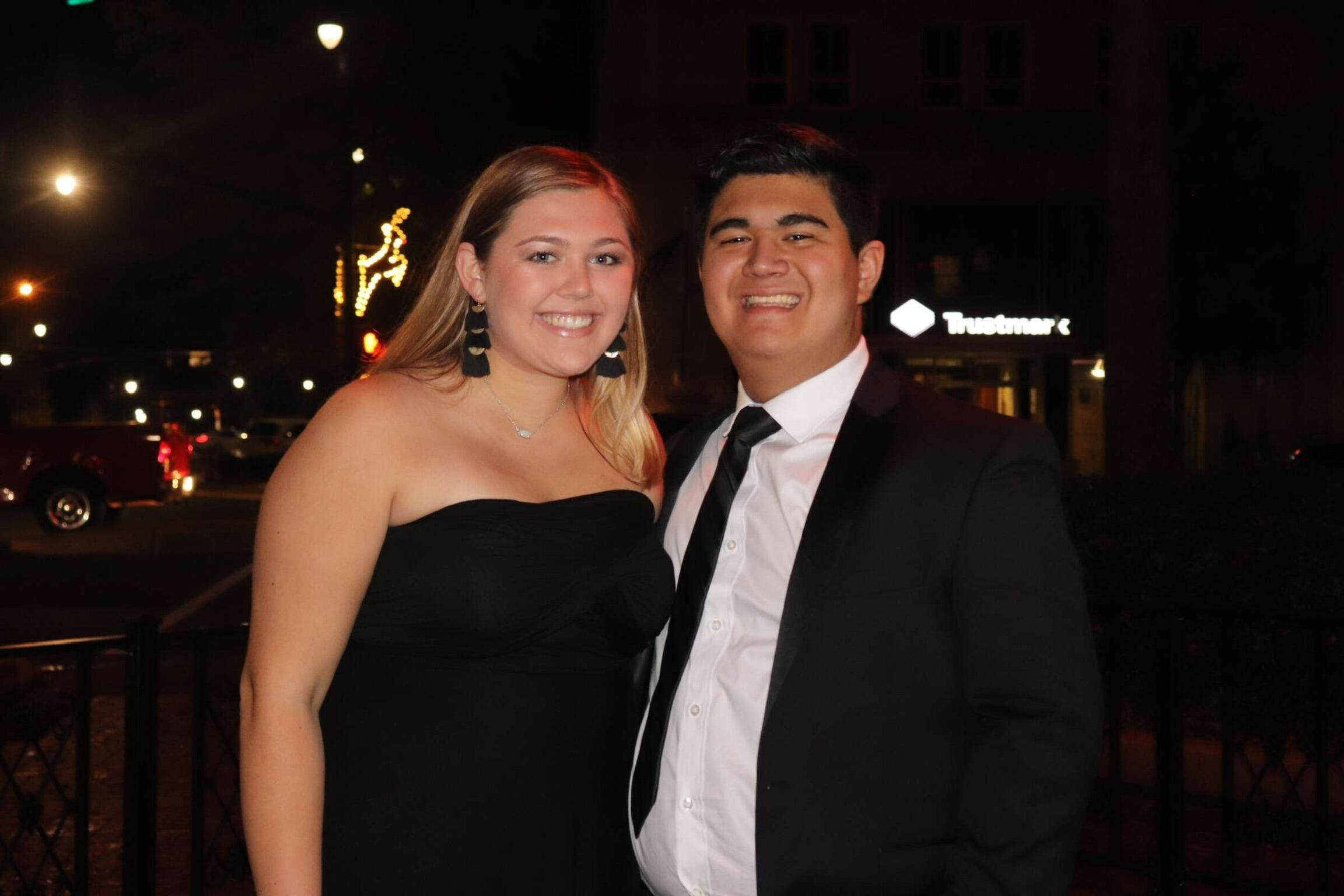 Freshman year DZ formal