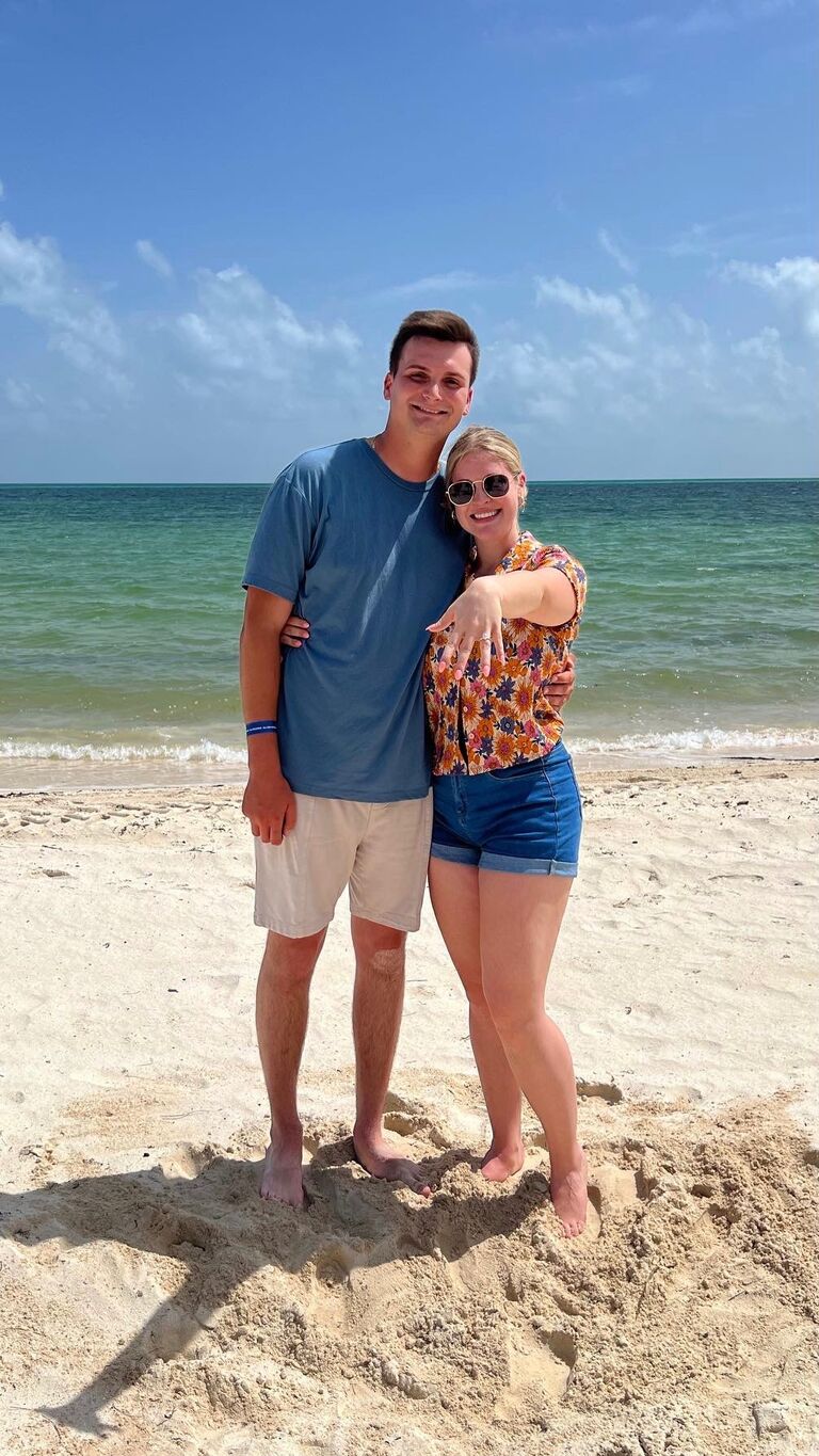The day we got engaged