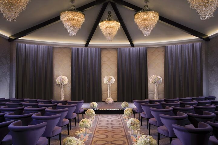 The Wedding Chapel at Aria Resort and Casino Reception