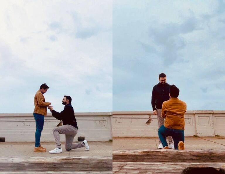 Getting married has always been their lifelong plan. And since Ryan could no longer wait, he made a bold move and proposed to John. Little did he know, John had also been holding a ring for weeks to propose to him. Their engagement turned out to be a double proposal!