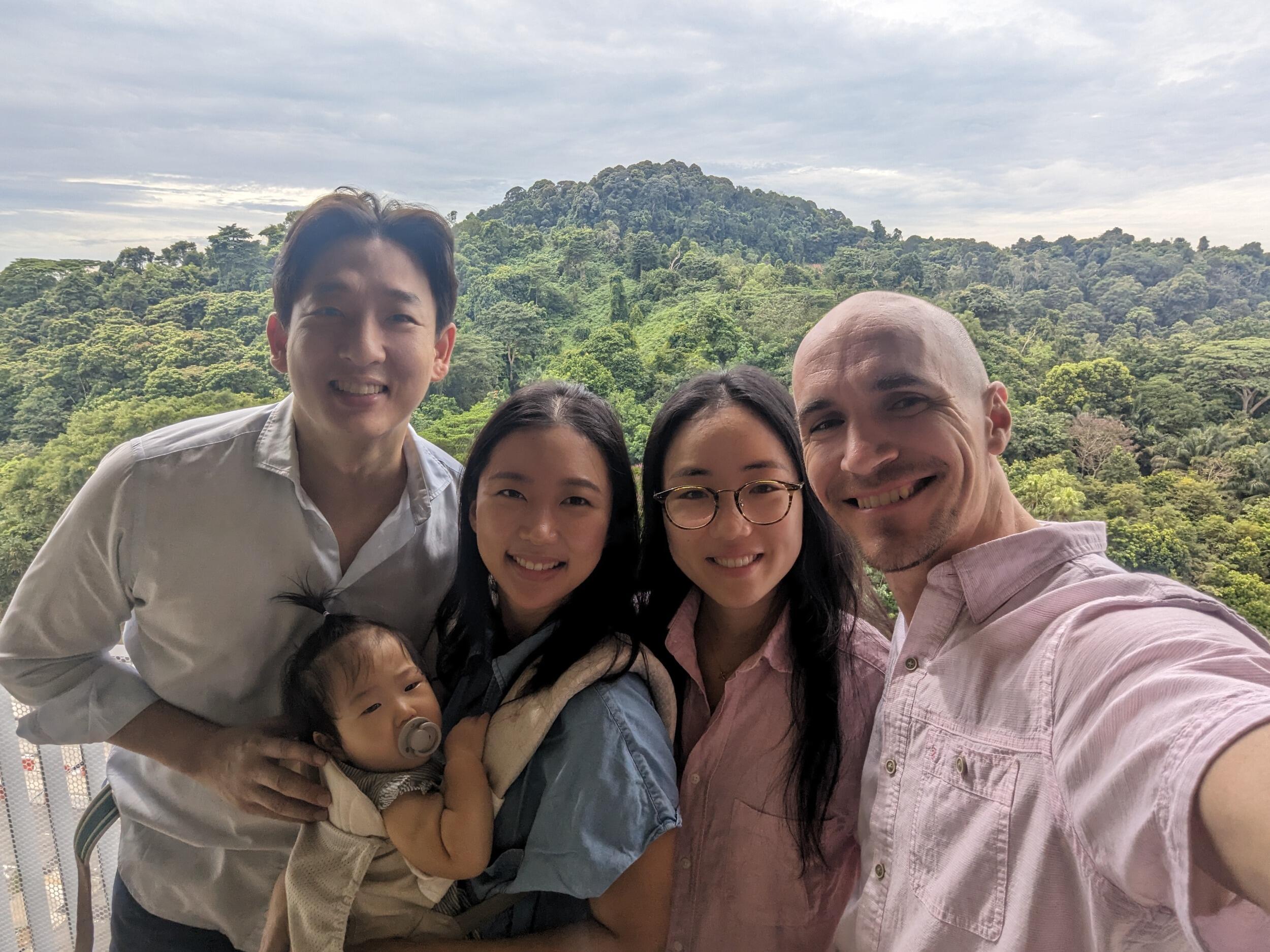 Visiting friends in Singapore