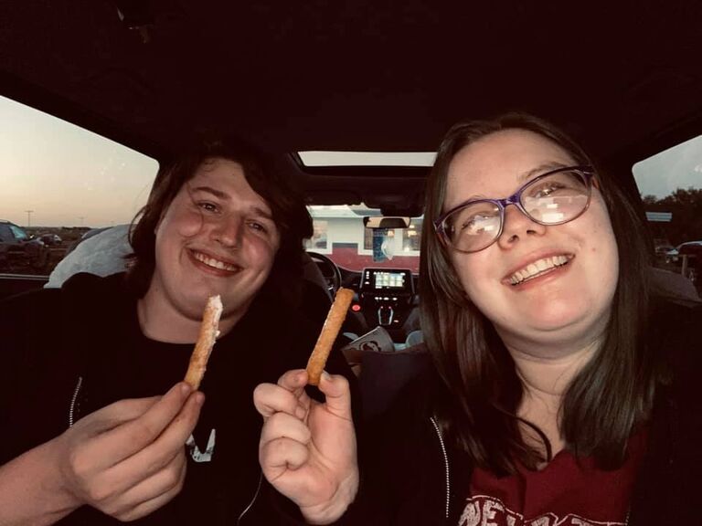 Drive in movie date part