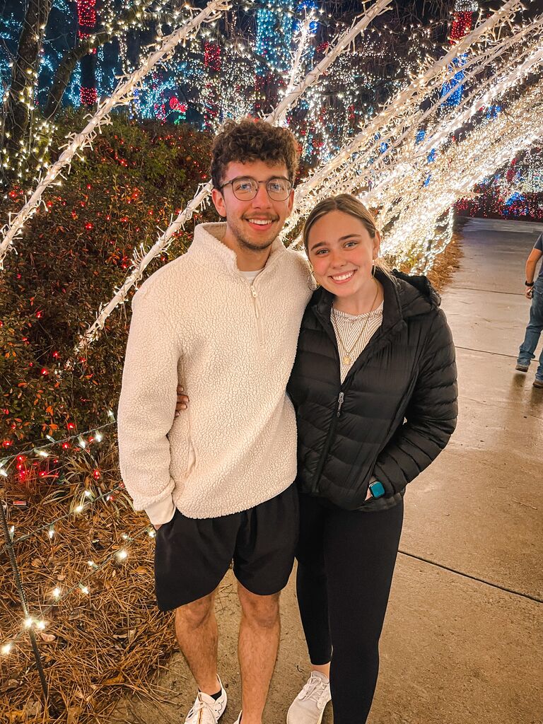 On December 4th, Jaden officially asked Priscilla to be his girlfriend! They had been on a lovely date at Atlantic Station. The very next day was her staff Christmas party—meaning they had only been dating for one day!
