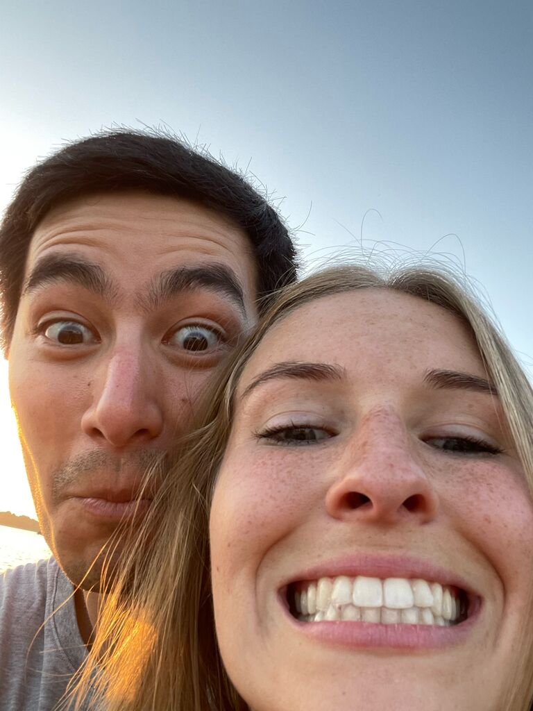 From the beginning, I could always be my goofiest self with Adam. - Ryann